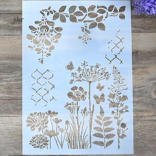 DIY Cake Craft Layering Stencil for Scrapbooking Album Decorative Wall Painting