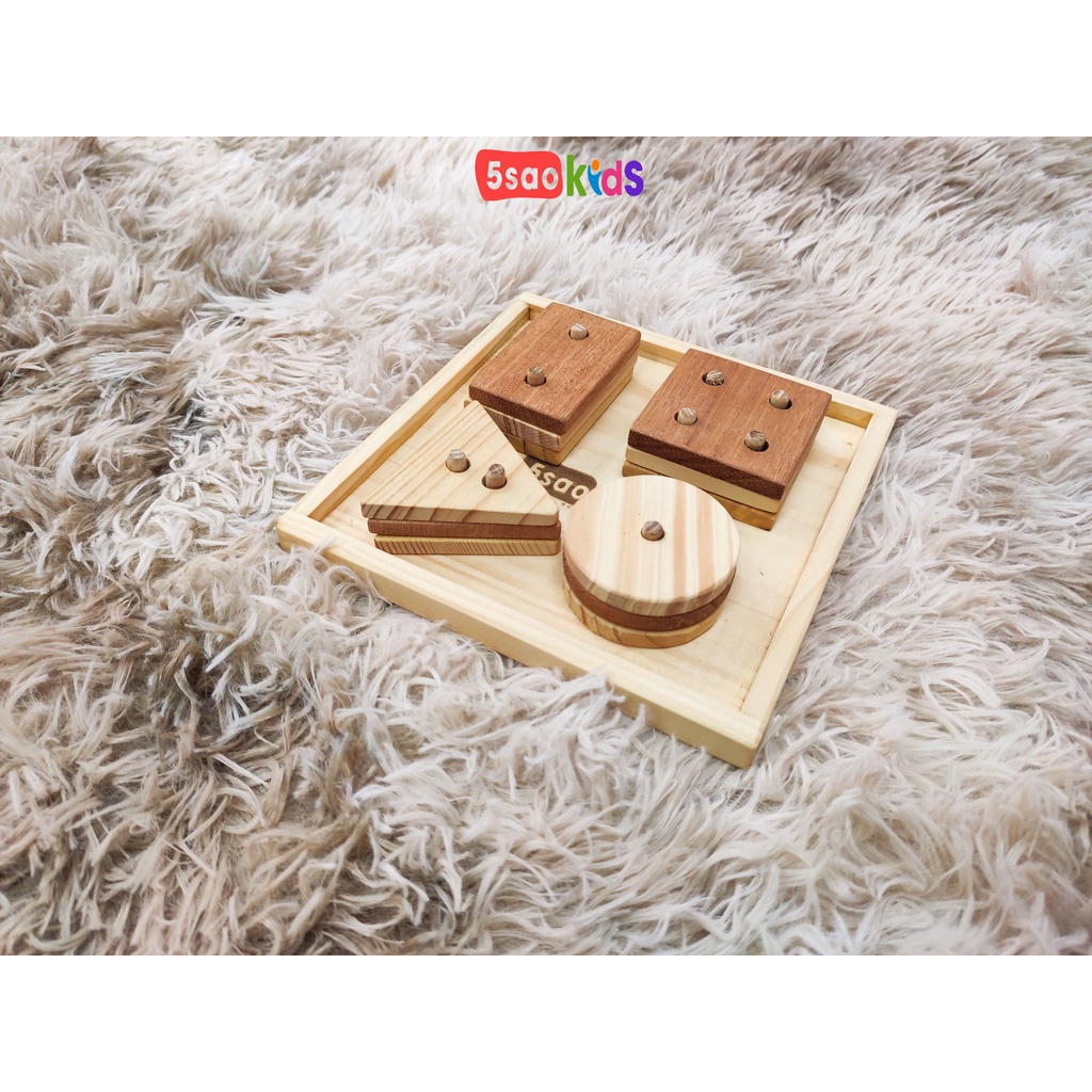 Đồ chơi Tháp Hình Học