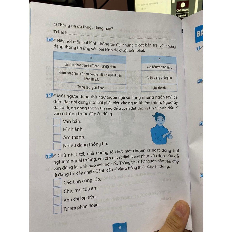 Sách - Vở bài tập Tin học 3 ( Kết nối tri thức )+ Bán kèm 1 quyển Bé tập tô màu