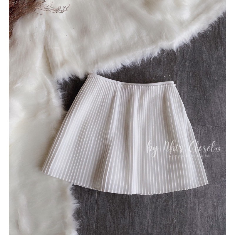 Quần giả chân váy ngắn dập li (Ảnh chụp thật) | BigBuy360 - bigbuy360.vn