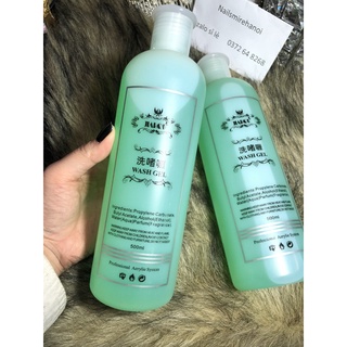 Nước lau gel chai xanh 500ml