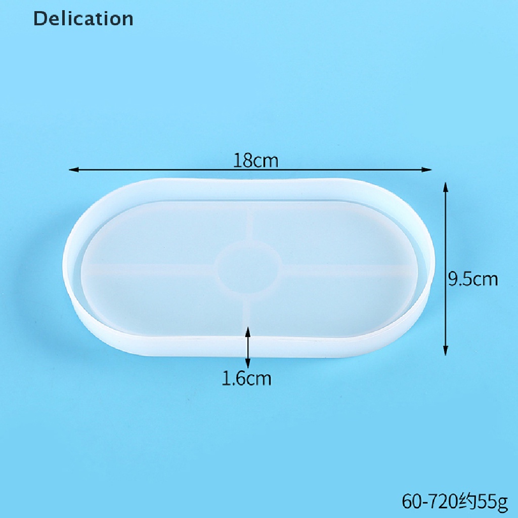Khuôn silicone Hình Oval Dùng Làm Đồ Thủ Công