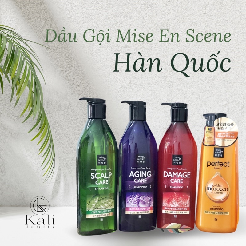 DẦU GỘI MISE EN SCÈNE 680ml BÁN CHẠY SỐ 1 HÀN QUỐC 🇰🇷🇰🇷🇰🇷