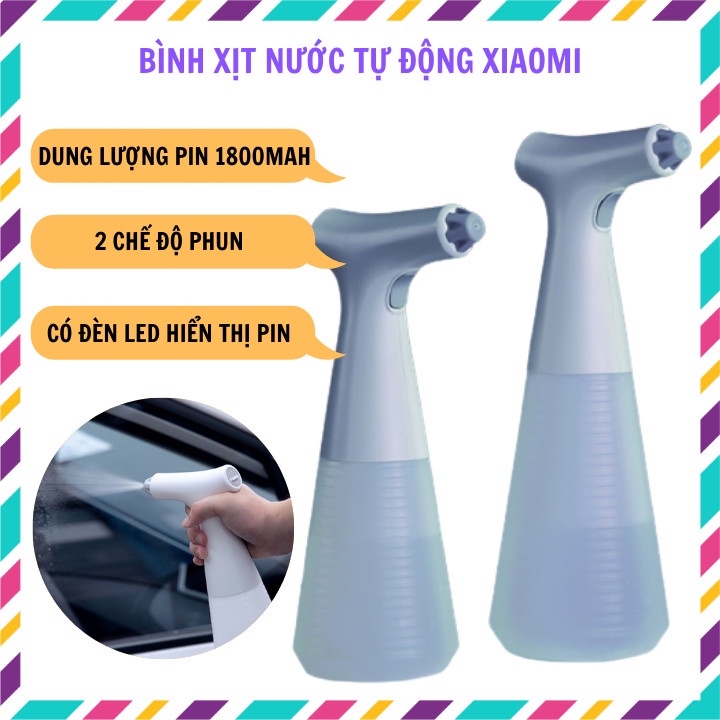 Bình xịt nước tự động Youpin Xiaoda XD-DDPH01 550ml/ 900ml dung lượng pin 1800mAh