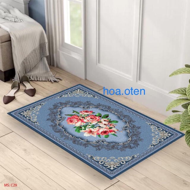 [Mẫu Mới] Thảm Lau Chân 3D Ghome Siêu Đẹp 60x40cm