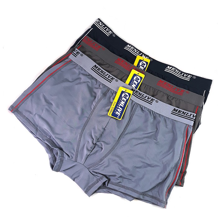 3 Quần Lót Nam Boxer Cao Cấp Menlive