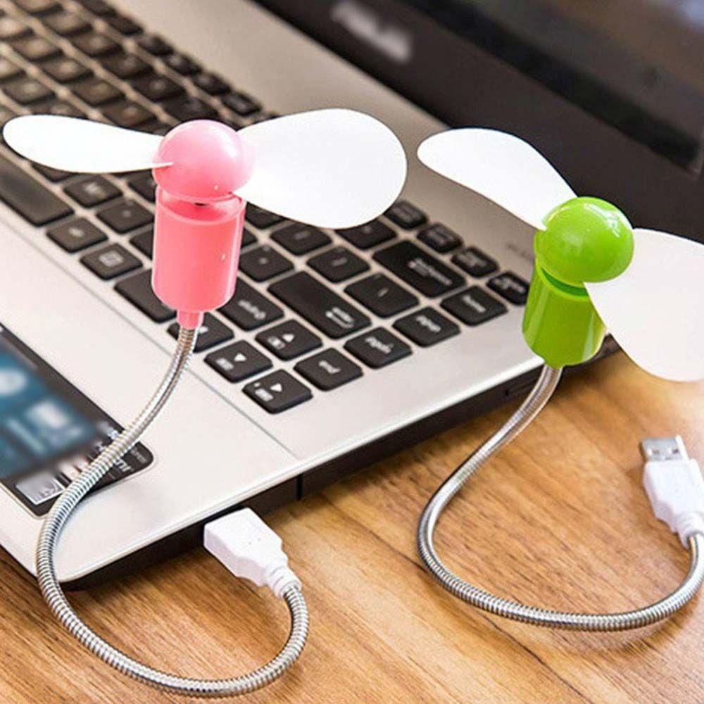 Quạt Làm Mát Mềm Mại Hình Rắn Sáng Tạo Không Ồn Có Thể Bẻ Cong Cho Máy Tính