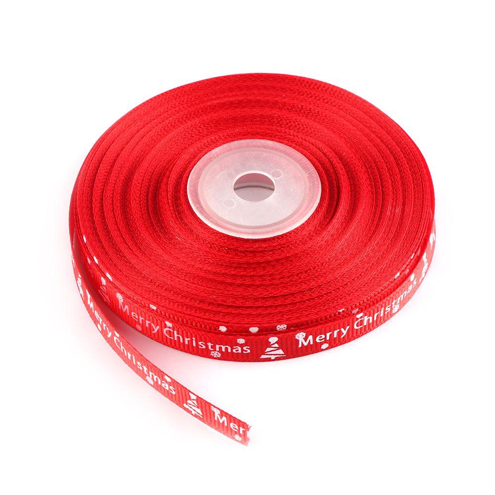 WTTLE Cuộn Dây Ruy Băng 25 Yards Trang Trí Giáng Sinh