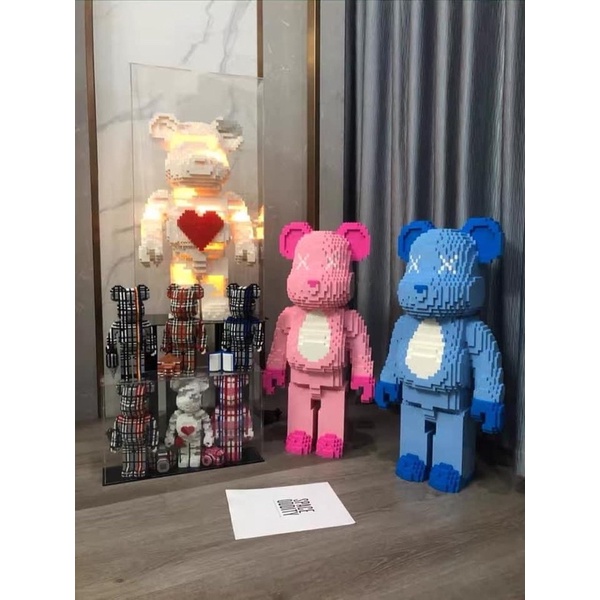 Combo mua 1 tặng 1 gấu lego bearbrick siêu hot