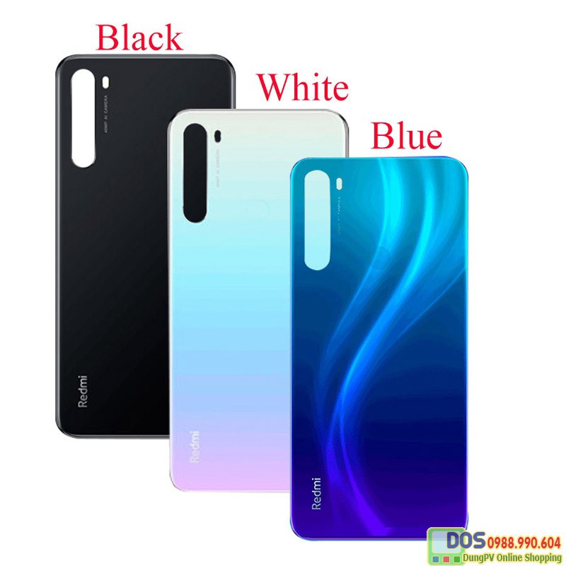 Nắp lưng, kính lưng xiaomi redmi note 8, thay mặt lưng redmi note 8