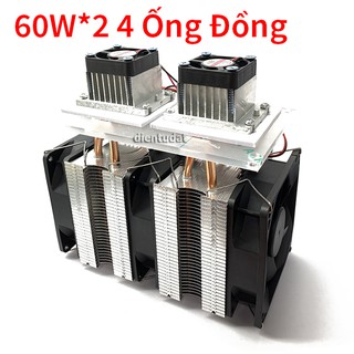 Bộ Sò Nóng Lạnh 2 Sò - Tản Nhiệt 4 Ống Đồng HC-148