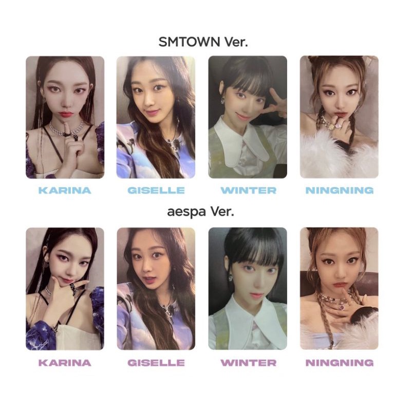 Album Ảnh Mùa Đông SMCU EXPRESS Aespa 2021