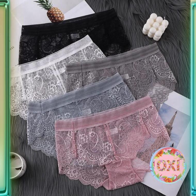 Quần lót ren - đồ lót nữ đẹp không lộ viền cực dễ thương DL116