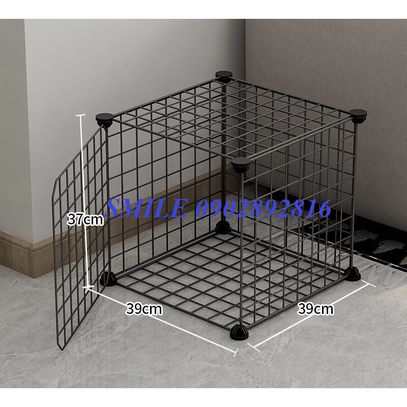 [COMBO CHUỒNG] LƯỚI THÉP DÀNH CHO CHÓ MÈO THÚ CƯNG DƯỚI 6 KG ĐA NĂNG TIỆN LỢI