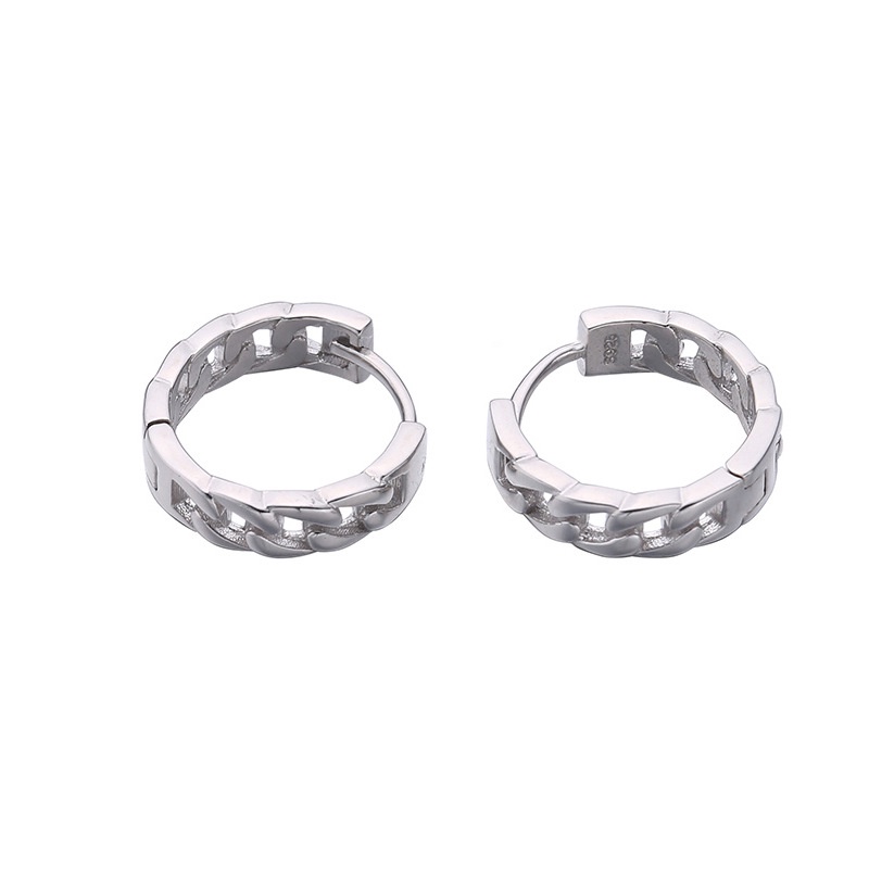 Bông Tai Dạng Xoắn Phong Cách Hip hop Thời Trang Cho Nam