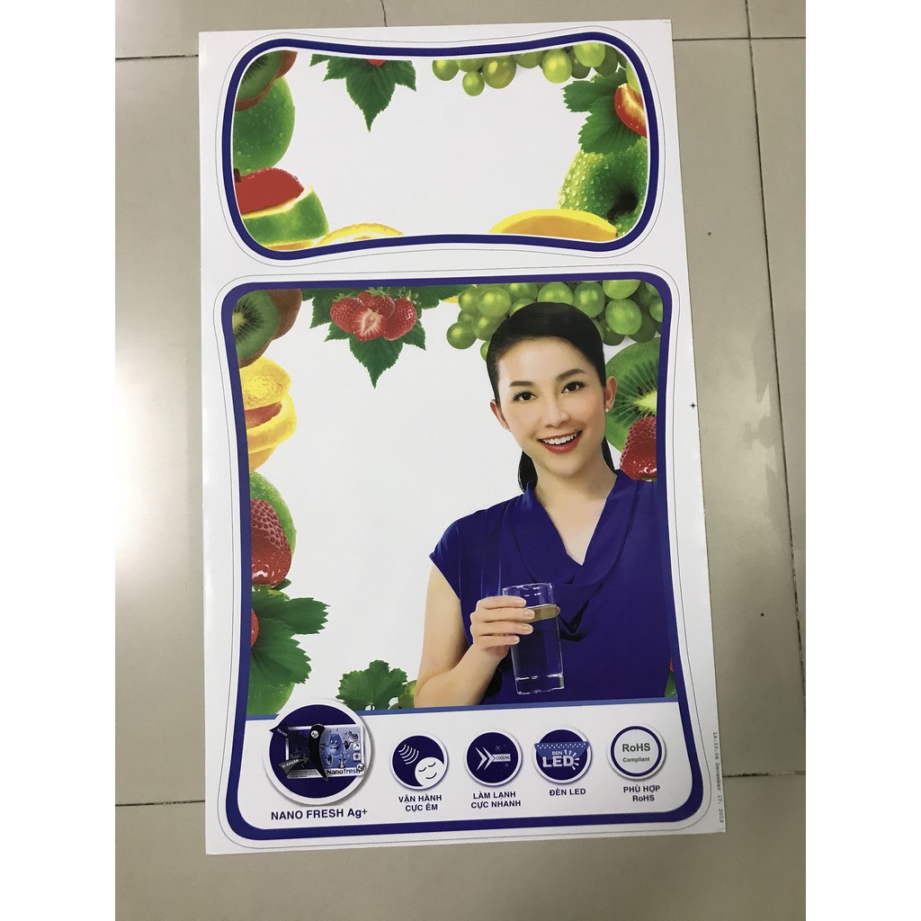 Miếng dán tủ lạnh không ghi thương hiệu - Tem dán tủ lạnh không ghi thương hiệu