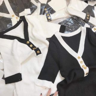 Combo áo len, váy len gân, áo choker
