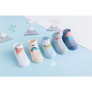 Set 5 đôi tất lưới cho bé