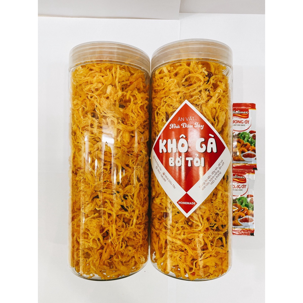 250G Khô Gà Vị Bơ Tỏi Thơm Ngon Ăn Vặt Nhà Dâu Tây | BigBuy360 - bigbuy360.vn