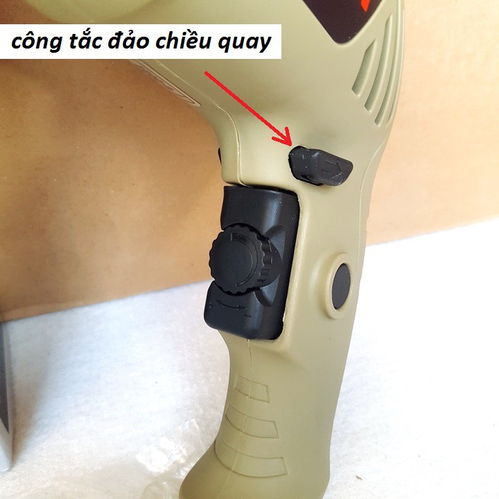 Máy khoan CROWN CT10070chuyên dùng để khoan bê tông, sắt, tường, gỗ, tôn, bắn vít