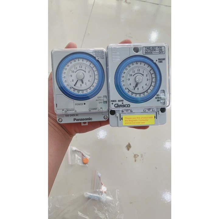 Công Tắc Hẹn Giờ Cơ Rơle timer 24h