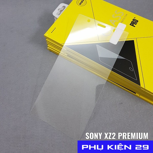 [Sony XZ2 Premium] Kính cường lực Glass Pro+ 9H