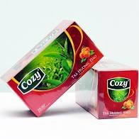 Trà Cozy/ Trà Túi Lọc Cozy Hương Dâu- Đào- Táo- Vải- Bạc hà - Quế- Hoa Cúc- Hồng trà