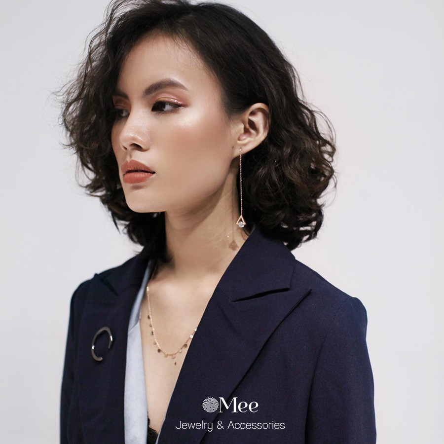 Khuyên tai dáng dài phong cách kiểu dáng độc đáo E6515 - Trang sức Mee