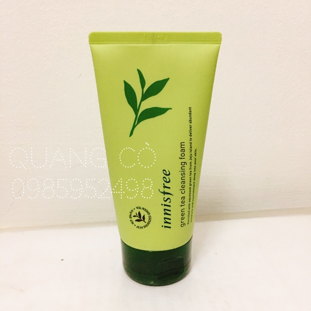 SỮA RỬA MẶT INNISFREE GREEN TEA CLEANSING FOAM
