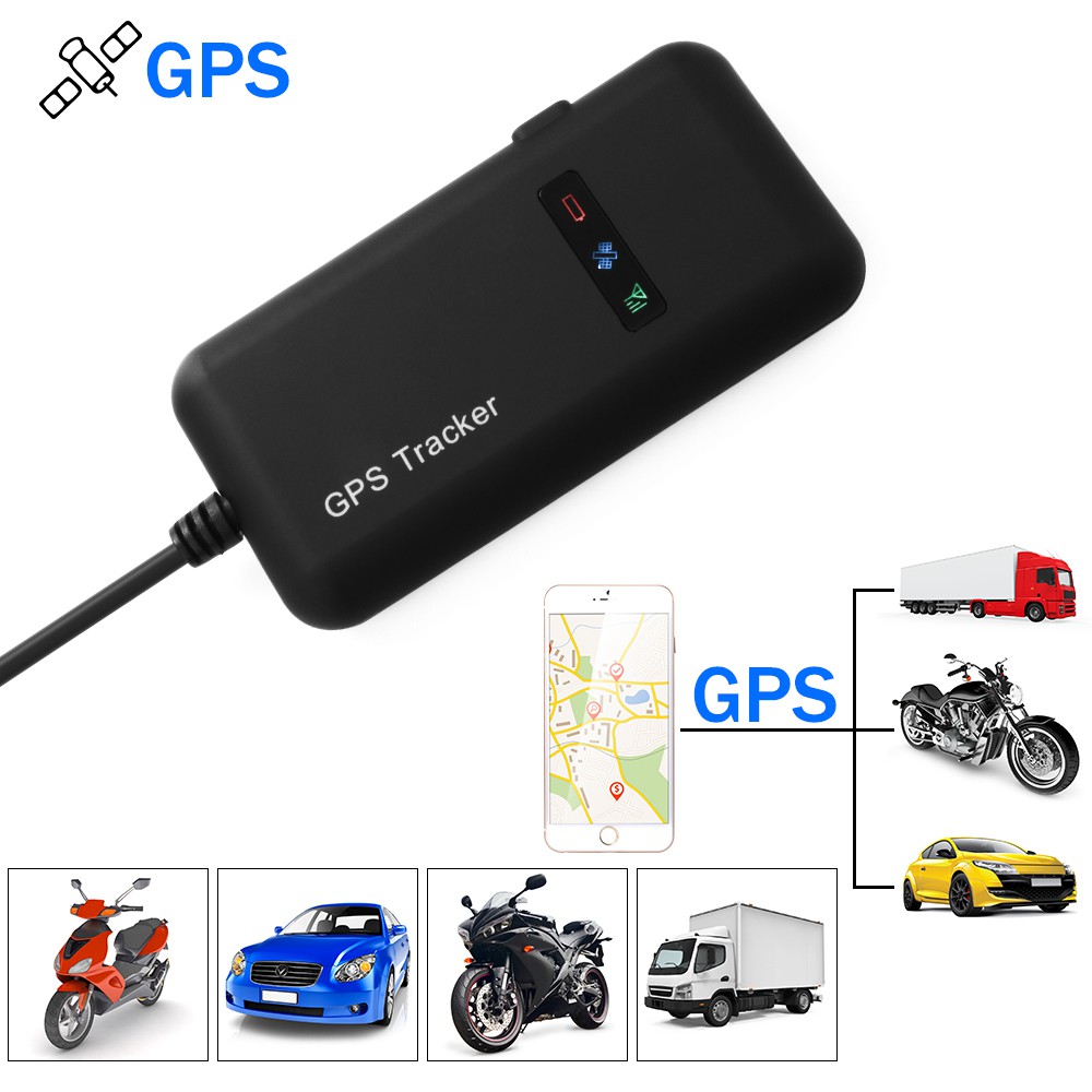 Thiết Bị Định Vị GPS Cho Ôto Xe Máy GT-02 Tặng Kèm Dán Viền Phản Quang