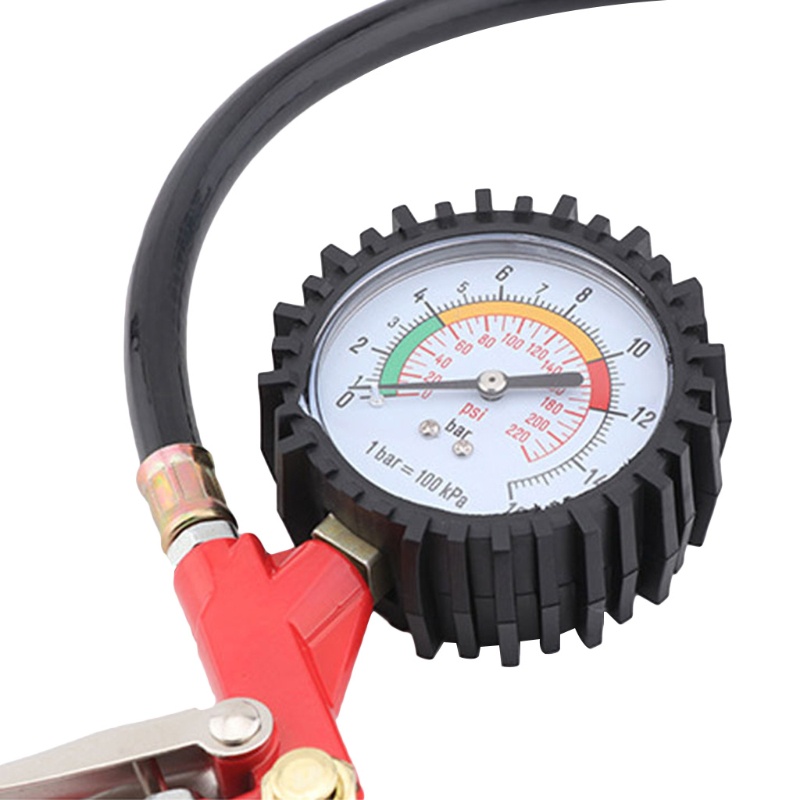 Đồng Hồ Đo Áp Suất Lốp Xe Hơi Chống Sốc
