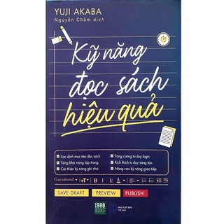 Sách - Kỹ Năng Đọc Sách Hiệu Quả