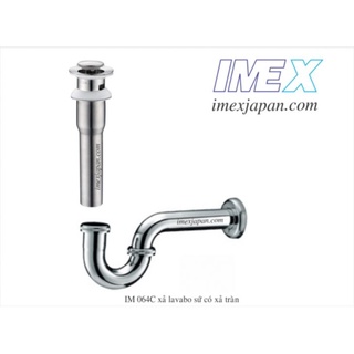 Xả lavabo nhấn - Xả lavabo dùng cho lavabo có lỗ xả tràn IM 064C