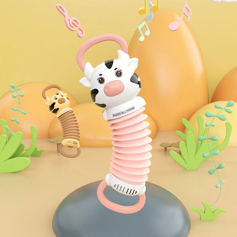 Nhạc Cụ Đồ Chơi Hình Bò Sữa Đáng Yêu Cho Bé