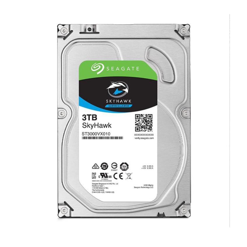 Ổ cứng HDD Seagate SkyHawk 3TB 3.5 inch | BigBuy360 - bigbuy360.vn