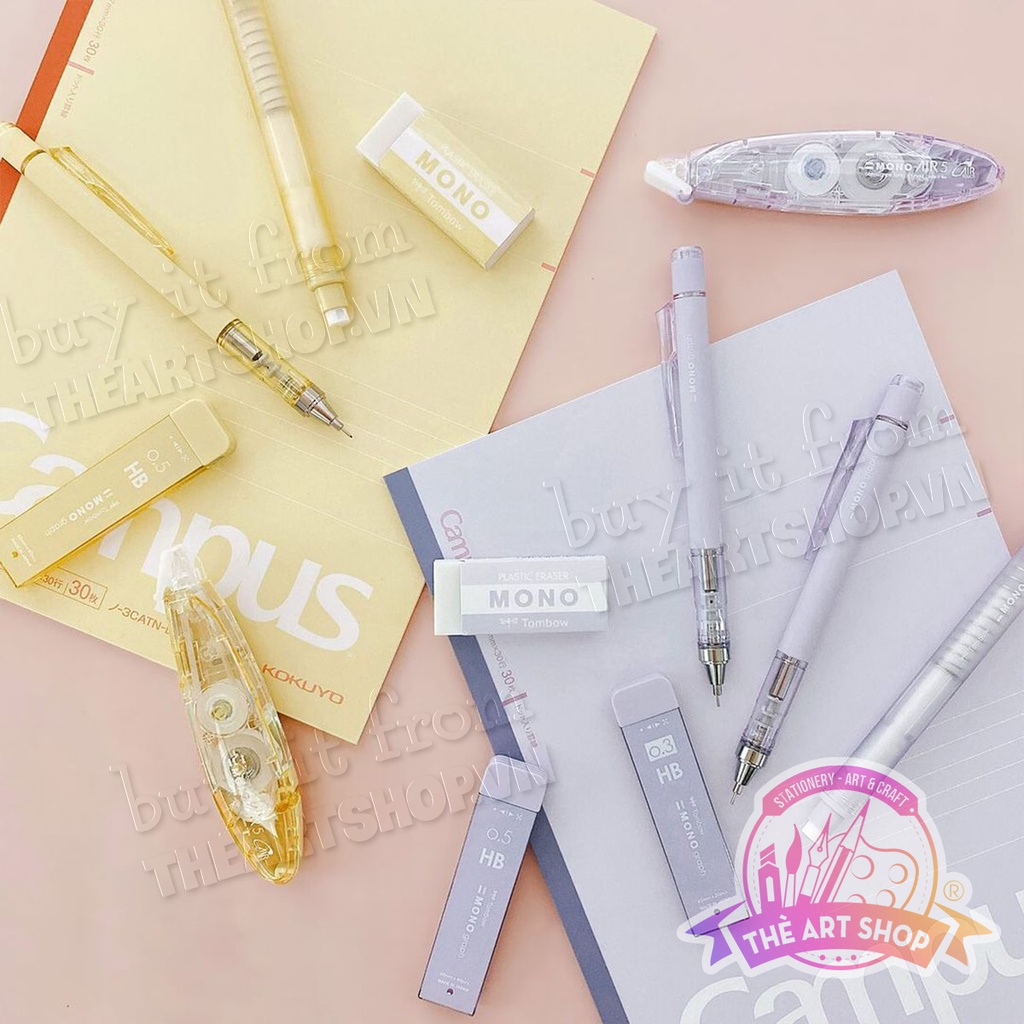 Bút chì cơ khí lắc đẩy ngòi TOMBOW Mono Graph FADED Limited phiên bản giới hạn Nhật Bản ngòi 0.5mm THEARTSHOP