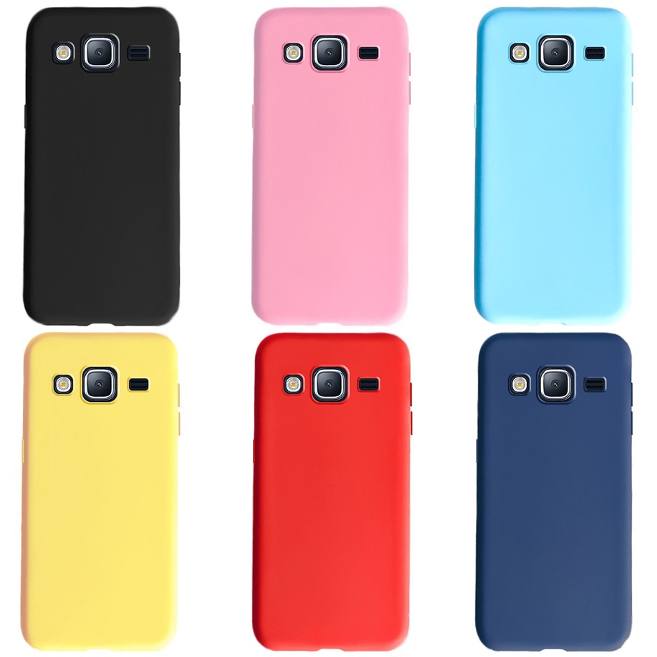 Ốp điện thoại tpu silicone mềm màu kẹo xinh xắn dành cho Samsung Galaxy J5 2015 SM-J500H SM-J500G