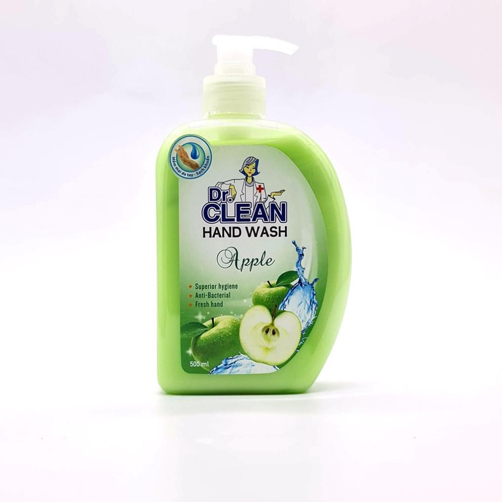 Nước rửa tay dr.clean 500ml mẫu mới