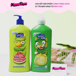 Sữa tắm gội cho bé suave kids 3in1 mỹ