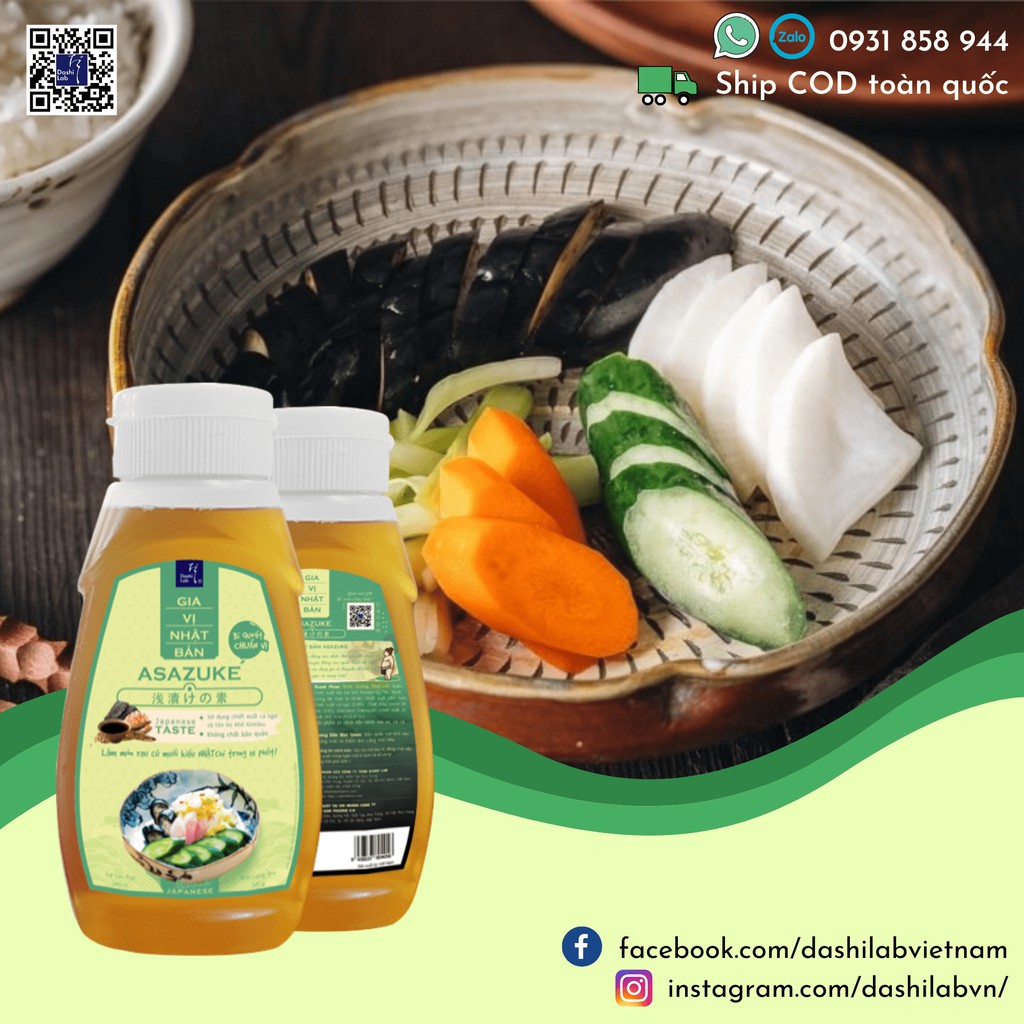 Combo Party nướng thả gia (1 túi Kabayaki 1kg, 1 chai Asazuke 340g)