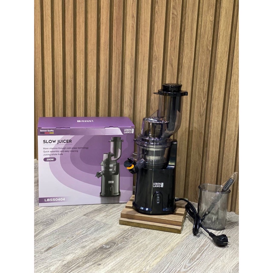 Máy ép chậm đa năng Lebenlang LBSS0404 200W Dung Tích 1L. GiữNguyên 100% Dưỡng Chất , Hương Vị  Hàng Chính Hãng
