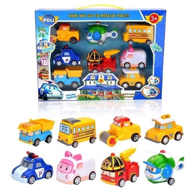 Bộ đồ chơi xe mô hình cảnh sát