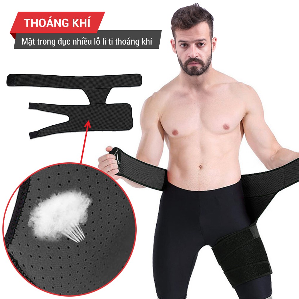 Đai bảo vệ đùi, khung chậu, khớp háng GoodFit GF501T