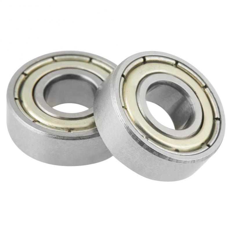 Rrianfo Bộ 10 thép vòng không gỉ 440C 696ZZ kích thước 6x15x5 mm