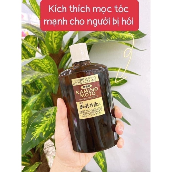 Tinh chất kích thích mọc tóc Kaminomoto Higher - Strenght Nhật Bản