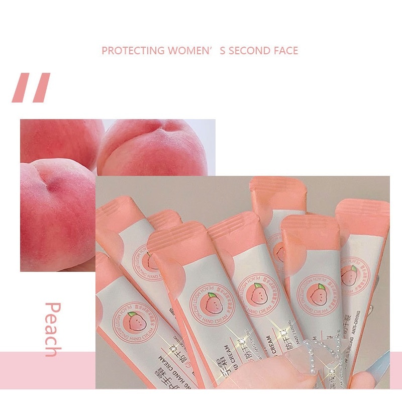 [Hàng mới về] Kem dưỡng ẩm da tay hương đào chống khô mùa thu và mùa đông | BigBuy360 - bigbuy360.vn