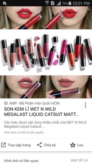 Son kem lì WET N WILD