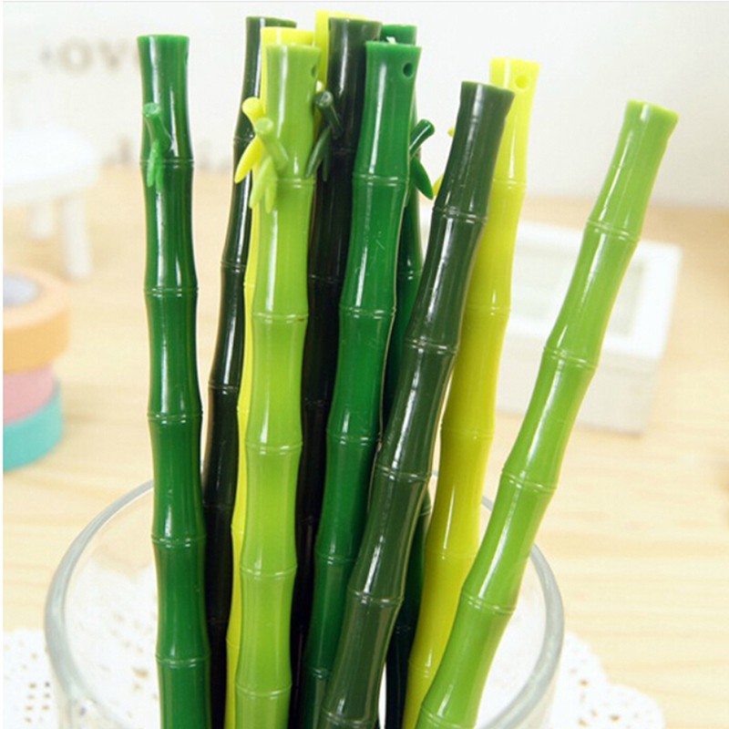 Set 2 Bút Bi Bằng Tre Kiểu Dáng Dễ Thương