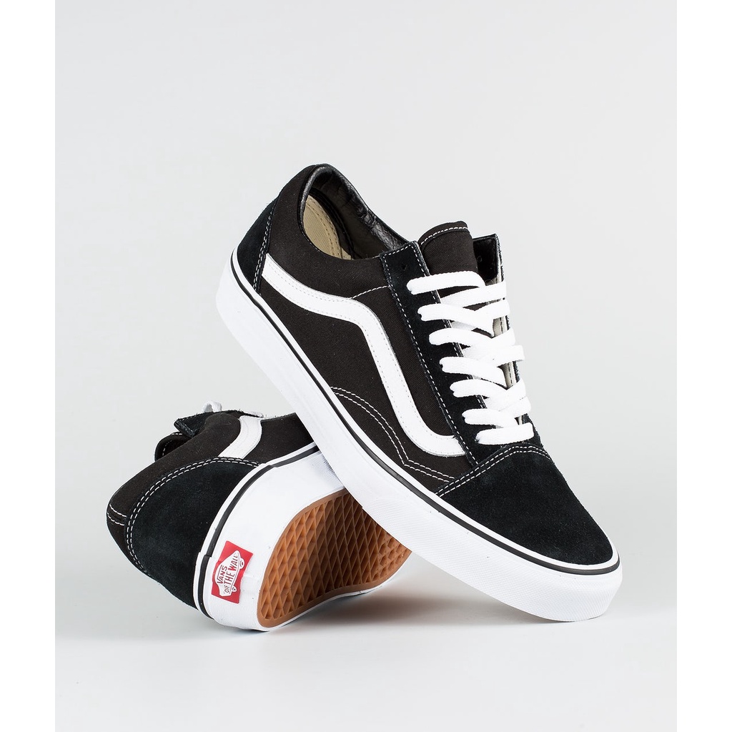 (Giày Chính Hãng) Vans Old Skool Classic Black/White