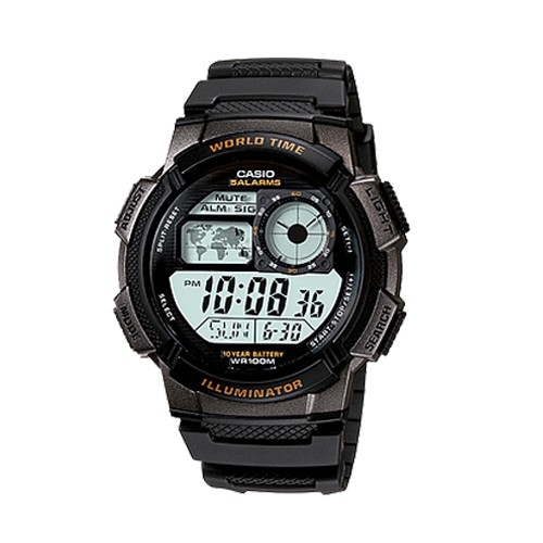 Đồng Hồ CASIO AE-1000W-1AVDF ĐIỆN TỬ_MÀU ĐEN_PIN 10 NĂM